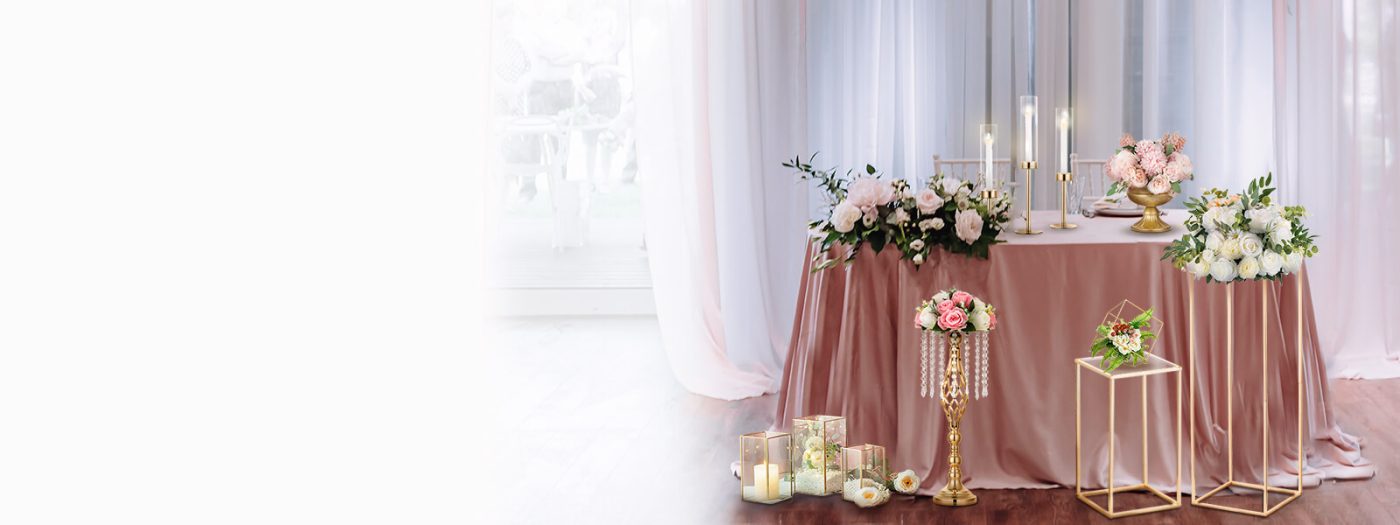 NUPTIO centerpieces